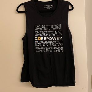 Corepower Boston boxy tank top perfect condition